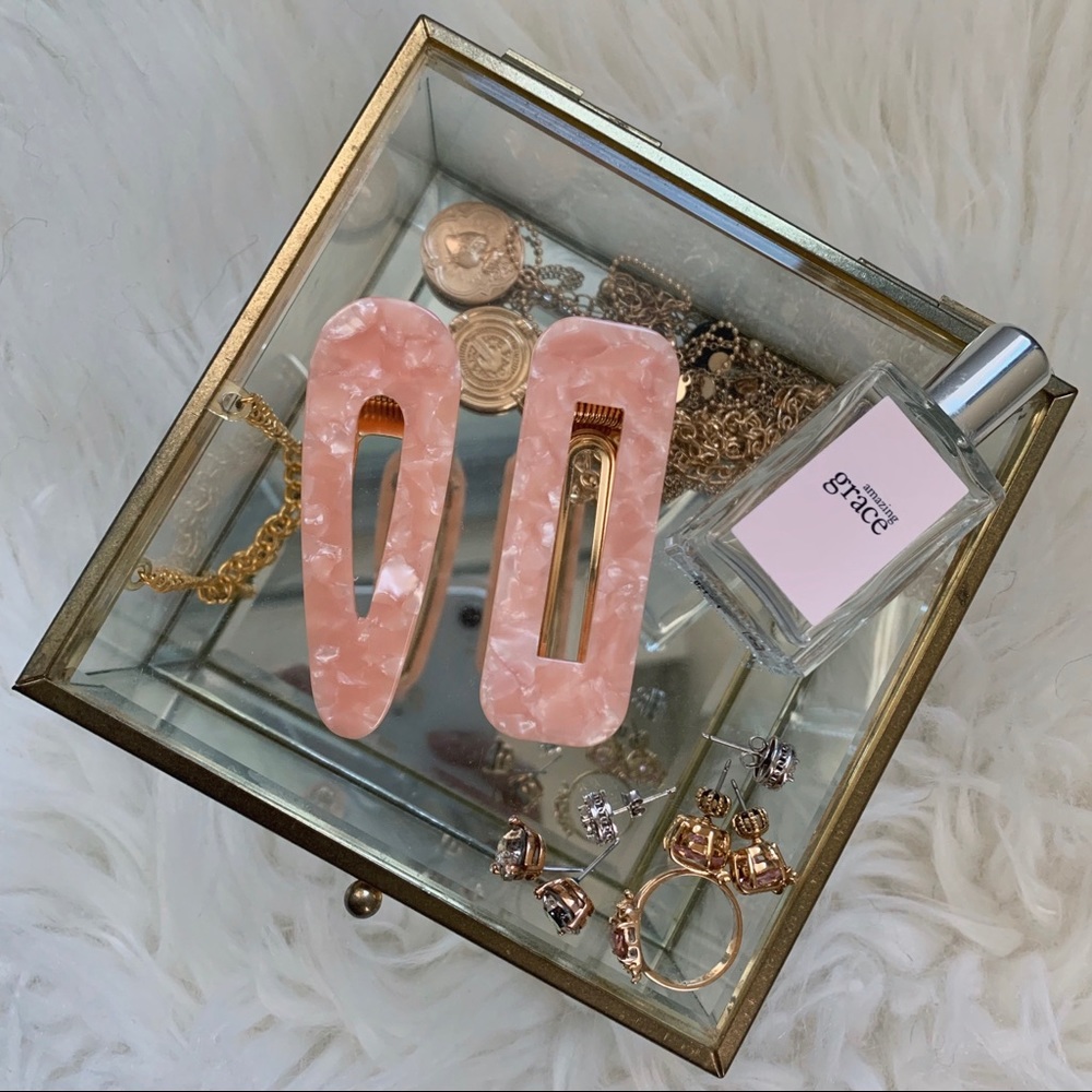 Acrylic Hair Clips - Barretts
